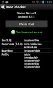 Root Checker الملصق