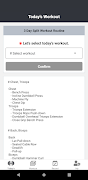 Weight Workout 截图 1