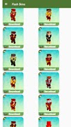 برنامه‌نما Flash Skins for Minecraft عکس از صفحه
