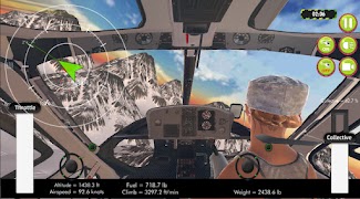 Helicopter Simulator 3D 스크린샷 2