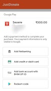 Just Donate скриншот 2