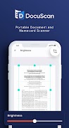 برنامه‌نما DocuScan عکس از صفحه