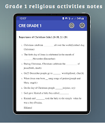 Grade 1: Cre cbc notes اسکرین شاٹ 1