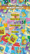 Super Memory Match Game - The Best Brain Training-poster