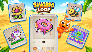 Swarm Loop: Block Rush Ekran Görüntüsü 6