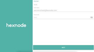 Hexnode UEM for Android TV imagem de tela 4
