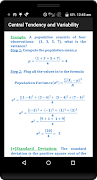Statistics Quick Reference Pro 截圖 1