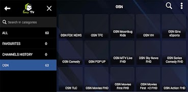 برنامه‌نما Fancy TV عکس از صفحه