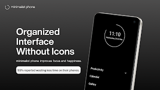 minimalist phone® - Launcher 海报