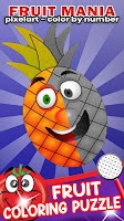 Fruit Mania Pixel Art - Colori screenshot 1