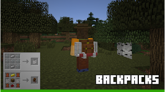 Backpack mod for minecraft Beta স্ক্রিনশট 1