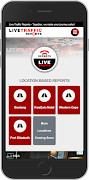 Live Traffic Reports Camera Up plakat