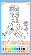 Princess Coloring Game screenshot 3