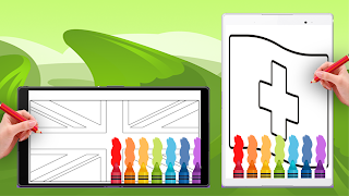 Flags Colouring Book スクリーンショット 6