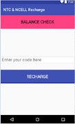 NTC & NCELL Recharge ảnh chụp màn hình 1