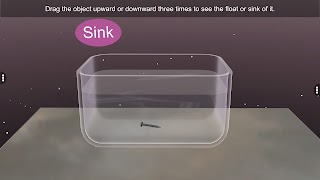 برنامه‌نما Objects Float or Sink in Water عکس از صفحه