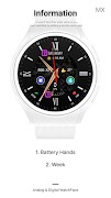 MIMIX MX X2 Classic Watchface স্ক্রিনশট 2