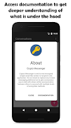 5 Schermata Crypto Messenger - Encrypted P