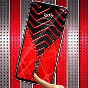 Red black zipper screenshot 4