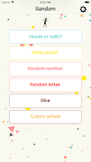 برنامه‌نما Random Name Picker & Wheel عکس از صفحه