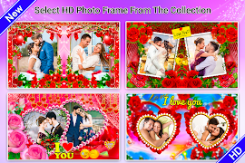 Romantic Love Dual Photo Frame 截图 6