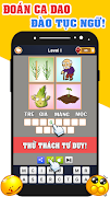4 Hình 1 Chữ - Đoán Bài Hát -  截图 1