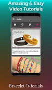 DIY Bracelet Tutorials-Easy Steps capture d'écran 3