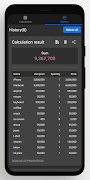 List Sum Calculator screenshot 5