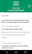Luther's Small Catechism screenshot 1