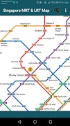 برنامه‌نما Singapore MRT and LRT Map عکس از صفحه