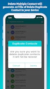 Duplicate Contacts Remover स्क्रीनशॉट 5