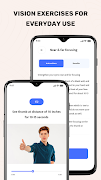 การออกกำลังกายตา :แอปดูแลดวงตา ภาพหน้าจอ 3