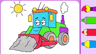 برنامه‌نما Kids construction coloring عکس از صفحه
