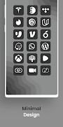 3 Schermata MiUi 14 Dark - Icon Pack