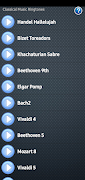 برنامه‌نما Classical Music Ringtones عکس از صفحه