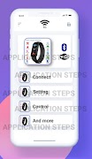 M6 smart watch App Guide plakat