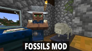 برنامه‌نما Fossils Mod for Minecraft عکس از صفحه