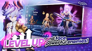 برنامه‌نما Crystal Knights - Idle RPG عکس از صفحه