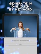 برنامه‌نما Hashtag Generator 2026 عکس از صفحه