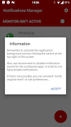 Notifications Manager تصوير الشاشة 6