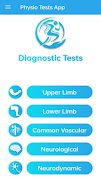 Physio tests syot layar 1