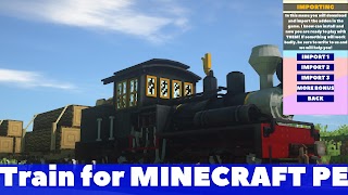 Train Vehicle Mod Minecraft PE capture d'écran 1