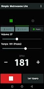 برنامه‌نما Simple Metronome for musician عکس از صفحه