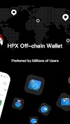 برنامه‌نما HPX :Wallet Crypto & Card عکس از صفحه