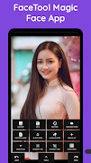 FaceTool Magic Face App الملصق