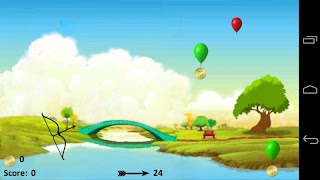 balon łuk strzałka screenshot 4