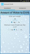 Amount Water الملصق