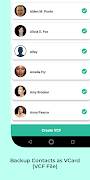 Easy Contacts Backup स्क्रीनशॉट 4