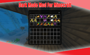 Dark Mode Mod For Minecraft captura de pantalla 6