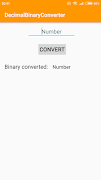 DecimalBinaryConverter ảnh chụp màn hình 1